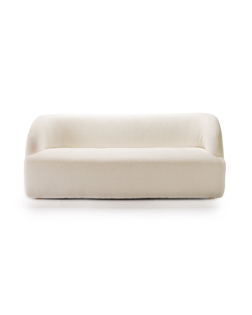 A Comet Two-Seater Sofa in pearl colour, upholstered in S/H Raffles fabric
