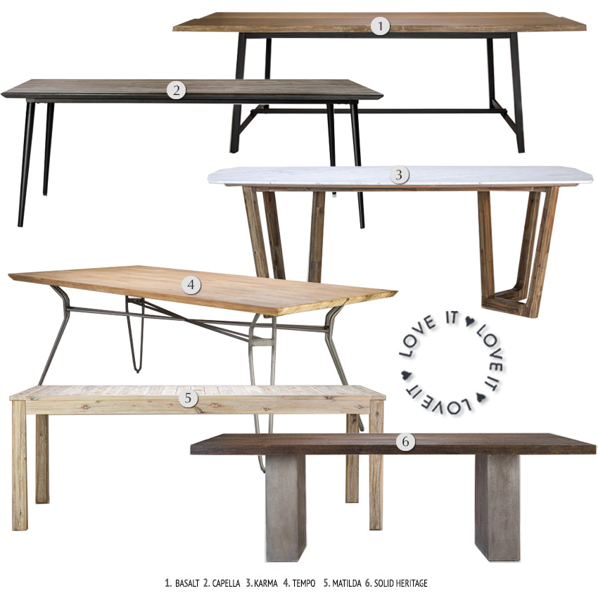 Atmosphere: 4 Ways To Furnish A Dining Room In Style