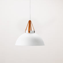 Load image into Gallery viewer, Dome Pendant Light with Leather Strap
