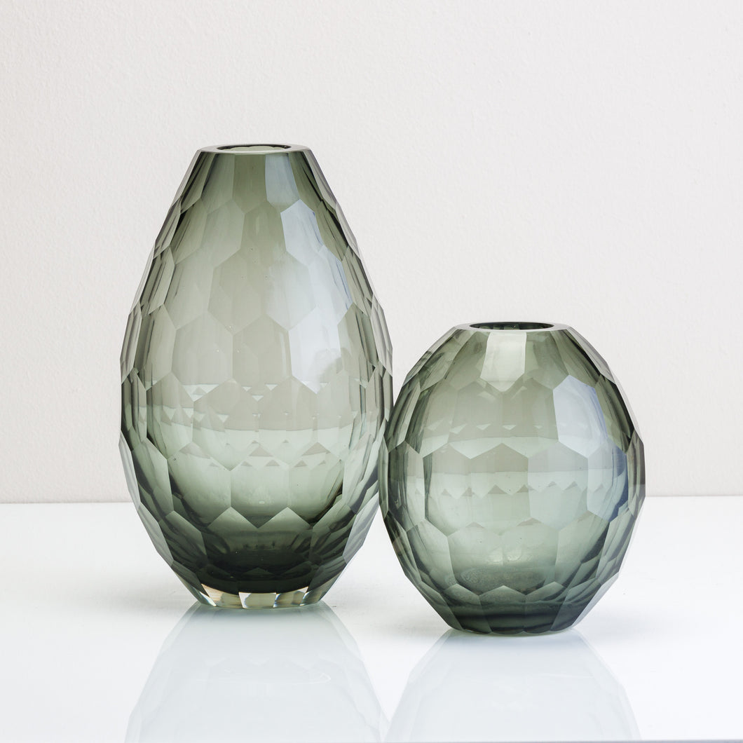 Honeycomb Glass Vase