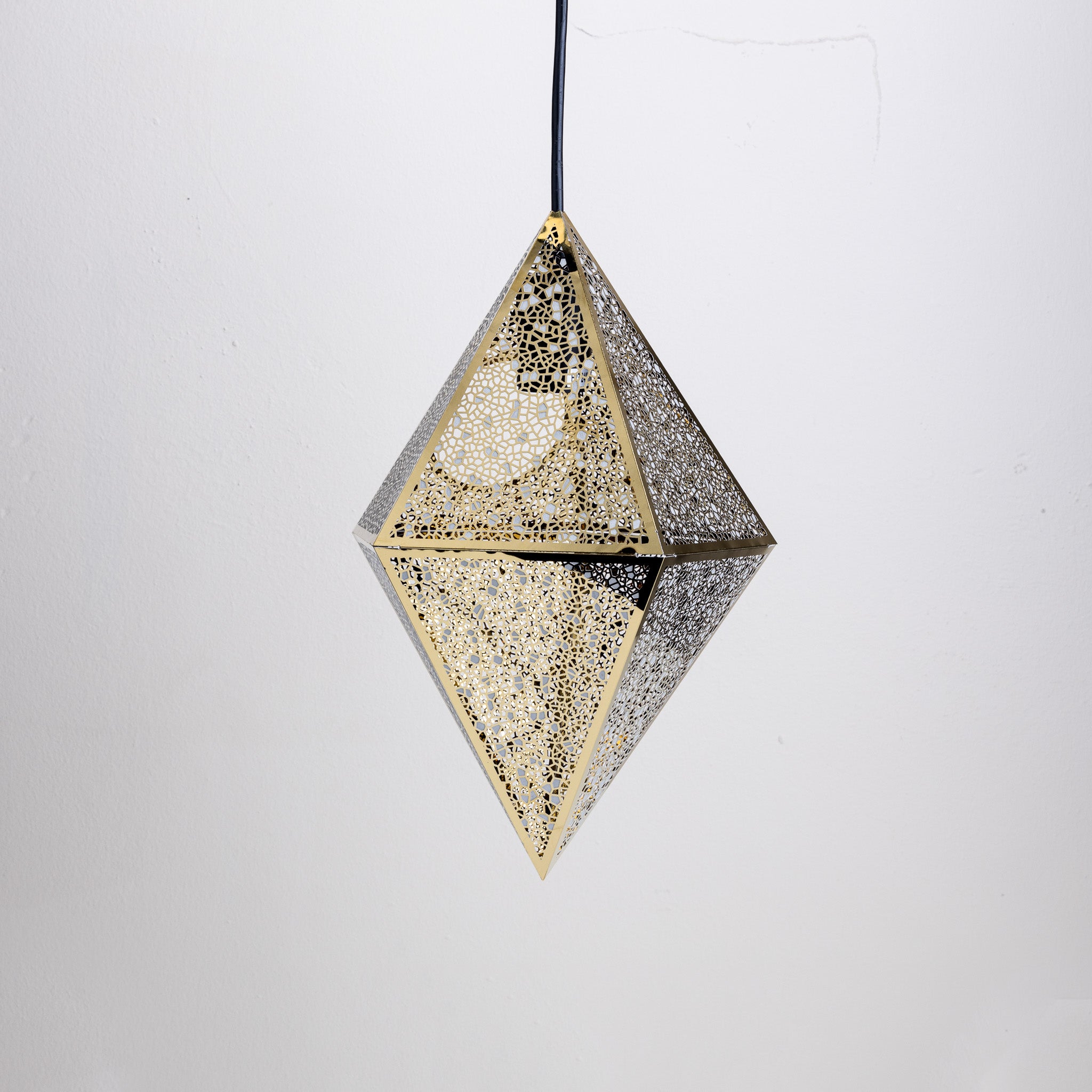 Geometric Triangle Pendant