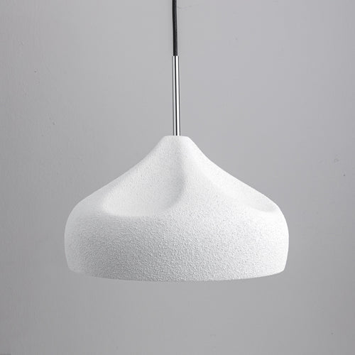 A dome-shaped pendant light