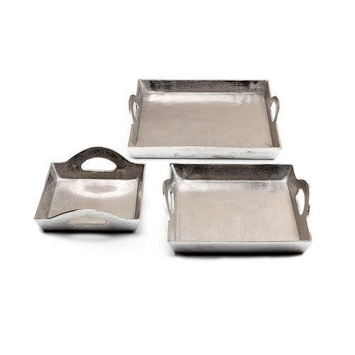 Nickel tray available in small, medium, and large sizes
